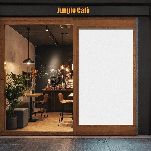 Schermo digitale esterno del Jungle Café